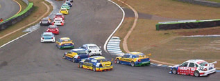 Photo of stock cars